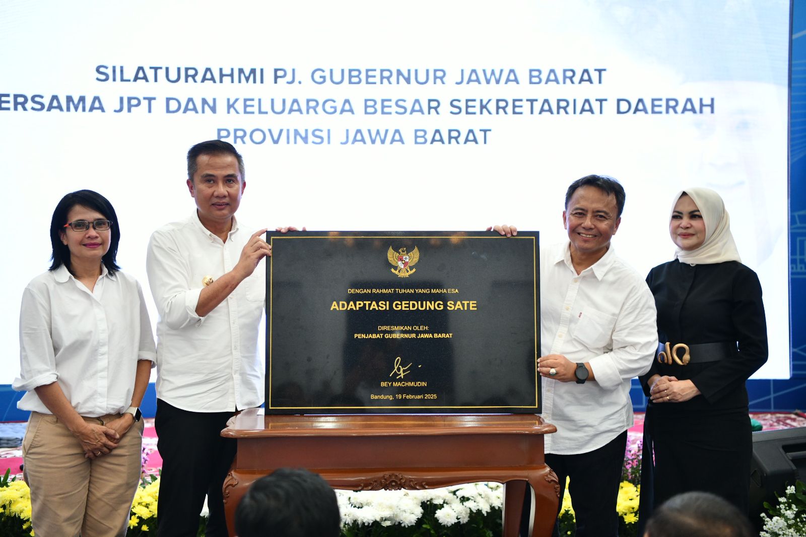 Bey Machmudin Gelar Silaturahmi dan Perpisahan dengan Jajaran Setda Jabar