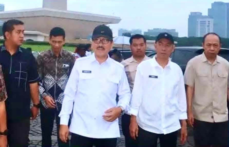 Bupati terpilih Harli Bersama 480 Kepala daerah lainnya, ikuti Gladi Bersih Persiapan Pelantikan