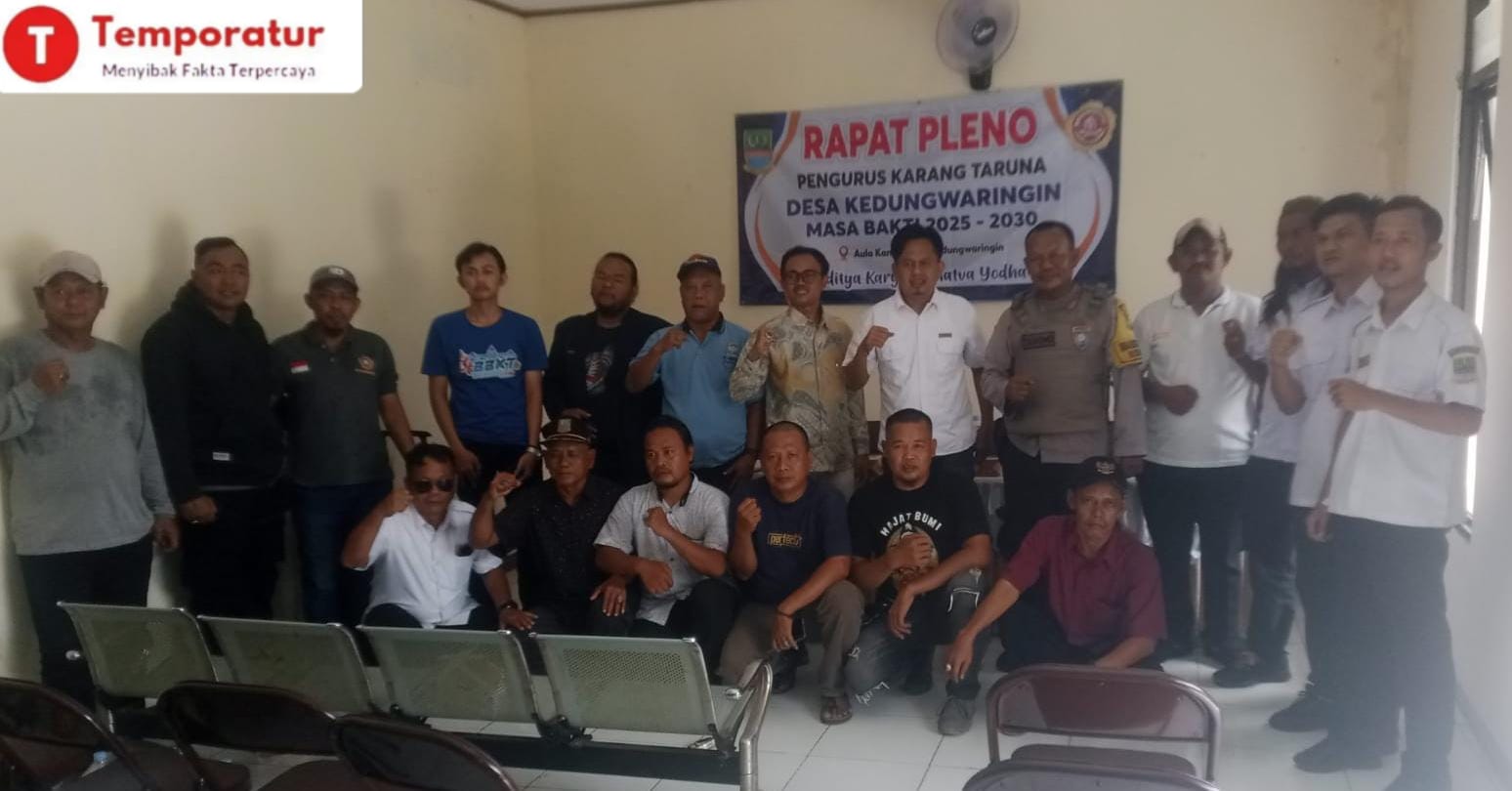 Warjo Sudirja Secara Aklamasi Aklamasi Terpilih Sebagai Ketua Karang Taruna Desa Kedungwaringin