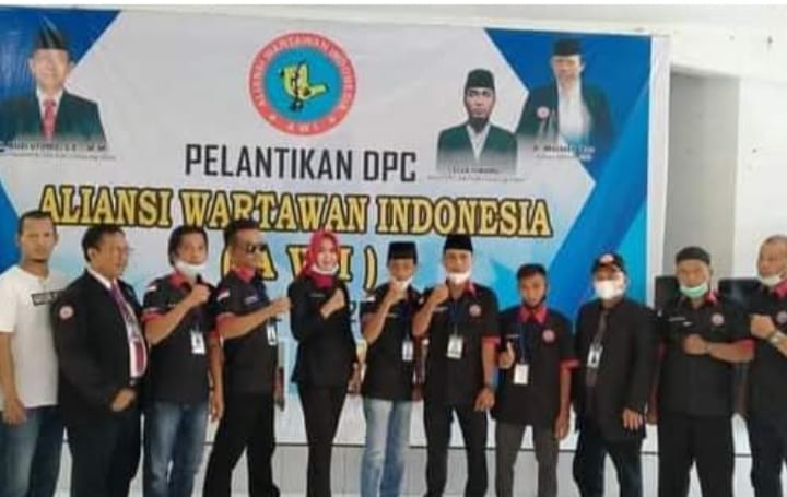 DPC AWI Lampura Mengucapkan Selamat Dan Sukses Atas Di Lantik nya Hamartoni dan Romli