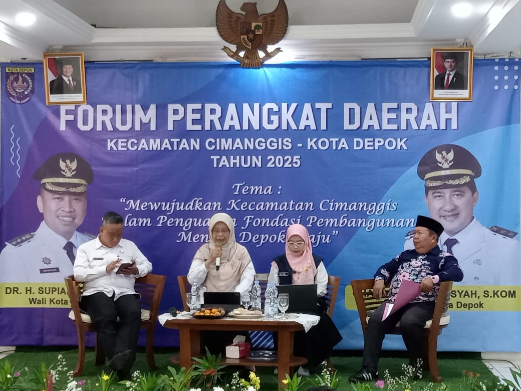 Renja Kecamatan Cimanggis Kota Depok  Perkuat Fondasi Pembangunan