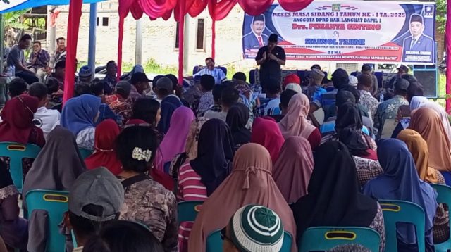 2 Anggota DPRD Kabupaten Langkat Laksanakan Reses Bersama Jemput Aspirasi Masyarakat Desa Perkotaan