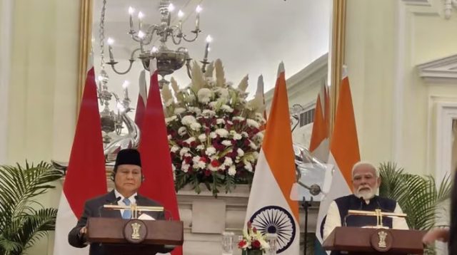 Sambut Kedatangan Presiden RI Prabowo Subianto