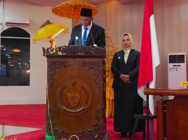 DPRD Langkat Gelar Paripurna Sambutan Perdana H.Syah Afandin Sebagai Bupati Langkat Terpilih