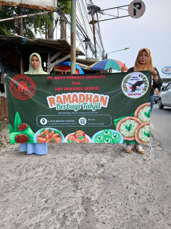 Di Bulan Suci Ramadhan PT. Ratu Perkasa Mandiri Dan DPP Srikandi Gerpin. Berbagi Takjil