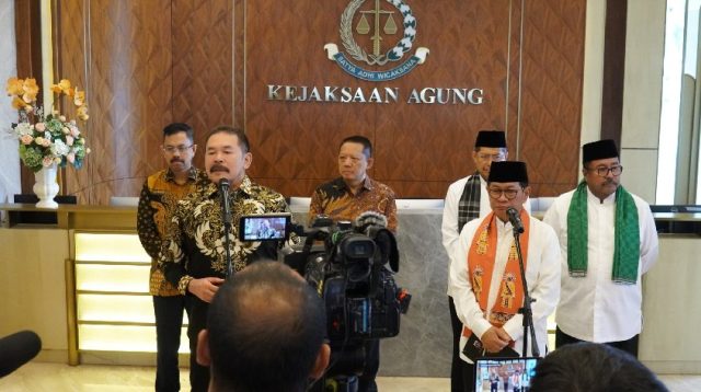 Jaksa Agung Terima Kunjungan Gubernur dan Wakil Gubernur, Komitmen Dampingi Pembangunan DK Jakarta Bebas dari Pelanggaran Hukum