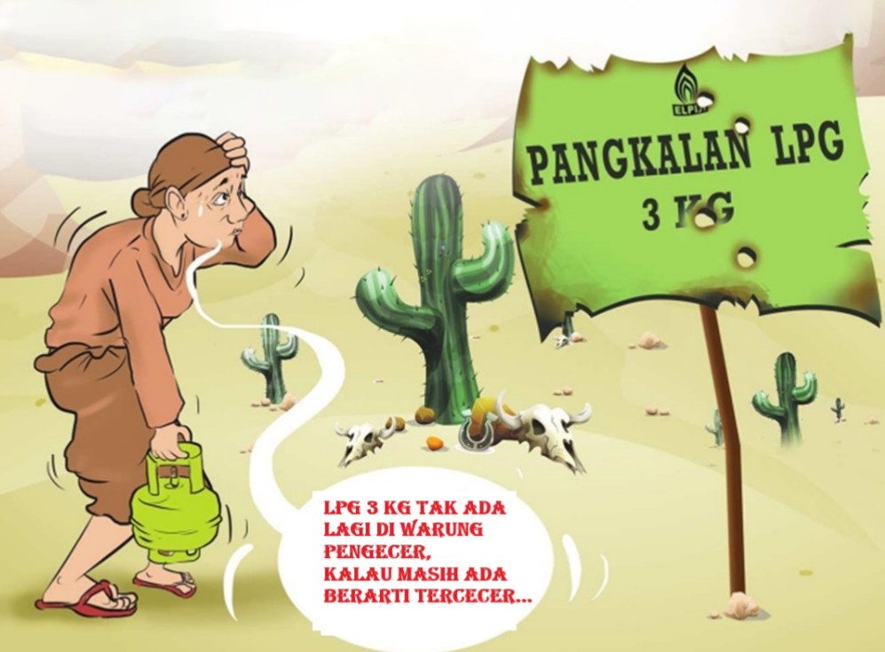 Ramai di Medsos Masyarakat Bukit Kemuning Keluhkan Kelangkaan Gas Elpiji 3kg  dan Harga Meroket