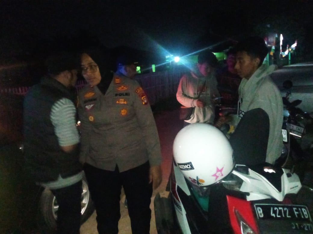 Polsek Kedungwaringin Gelar Patroli Strong Point untuk Antisipasi Guantibmas di Bulan Suci Ramadhan