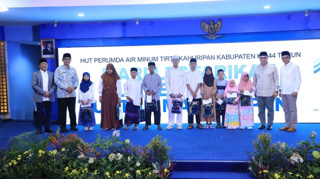 Di Usia Ke 44 PDAM Tirta Kahuripan, Ajak Lestarikan Sumber Daya Air Untuk Masa Depan