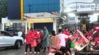 Setya kita Pancasila Bersama Bimaspol dan Babinsa Bersatupadu Berikan Bantuan 600 Paket Makanan di Wilayah Terdampak Banjir