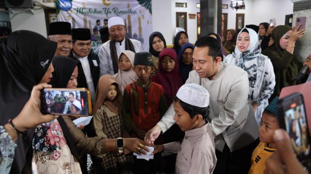 Sarjan Tokoh Muda Kampung Gabus Gelar Bukber dan Santunan Anak yatim dan Dhuafa