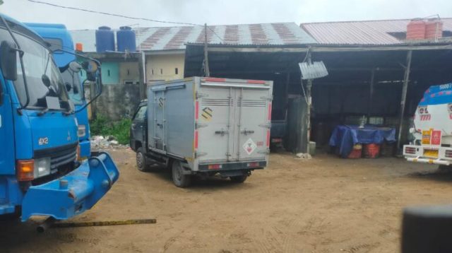 Merasa Kebal Hukum Gudang BBM Solar Ilegal Frans Gultom Beroperasi dan Buka Kembali