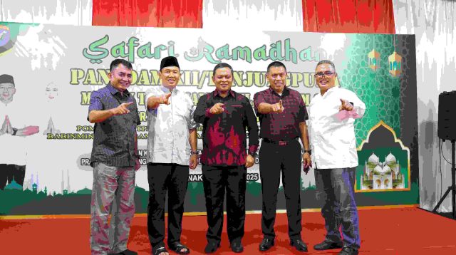 Pangdam XII/Tpr Safari Ramadhan di Pomdam XII/Tpr