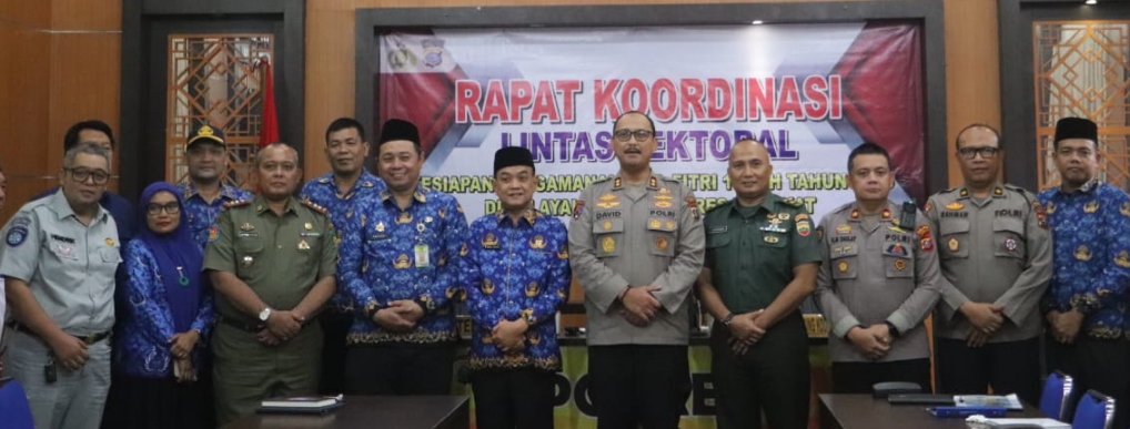 Polres Langkat Gelar Rapat Koordinasi Operasi Ketupat Toba 2025