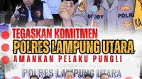 Tegaskan Komitmen, Polres Lampung Utara Amankan Pelaku Pungli