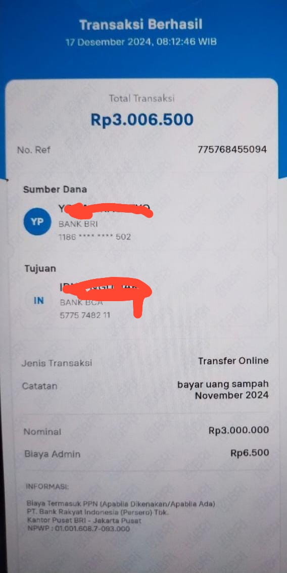 Oknum pekerja DLH Kabupaten Bekasi Diduga Korupsi Retribusi Uang Sampah