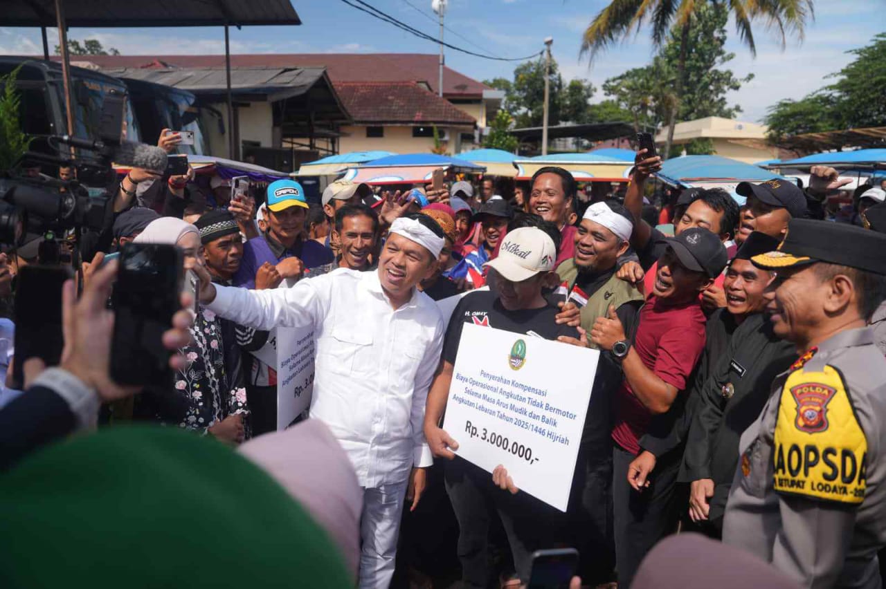 Gubernur Jabar Beri Kompensasi Operasional bagi Pemilik Angkutan Tidak Bermotor