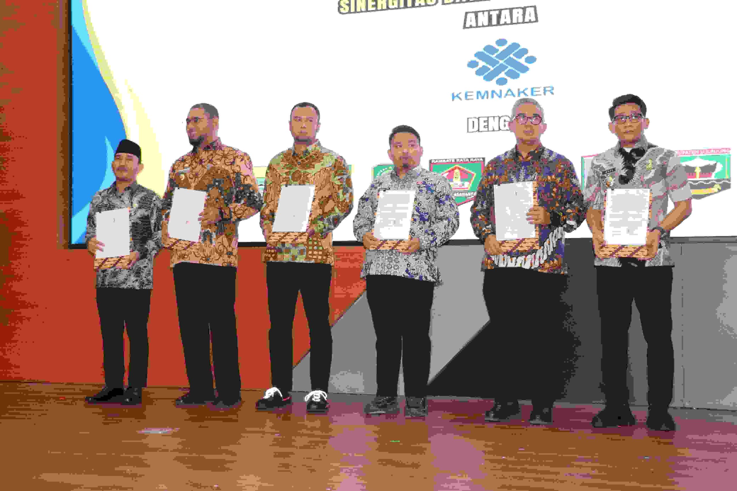 Pemkab Bekasi dan Kemenaker Mou Kerjasama Sinergitas Data Ketenagakerjaan