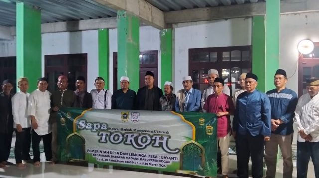 Pemdes Cijayanti Sapa Tokoh, Ulama dan Masyarakat