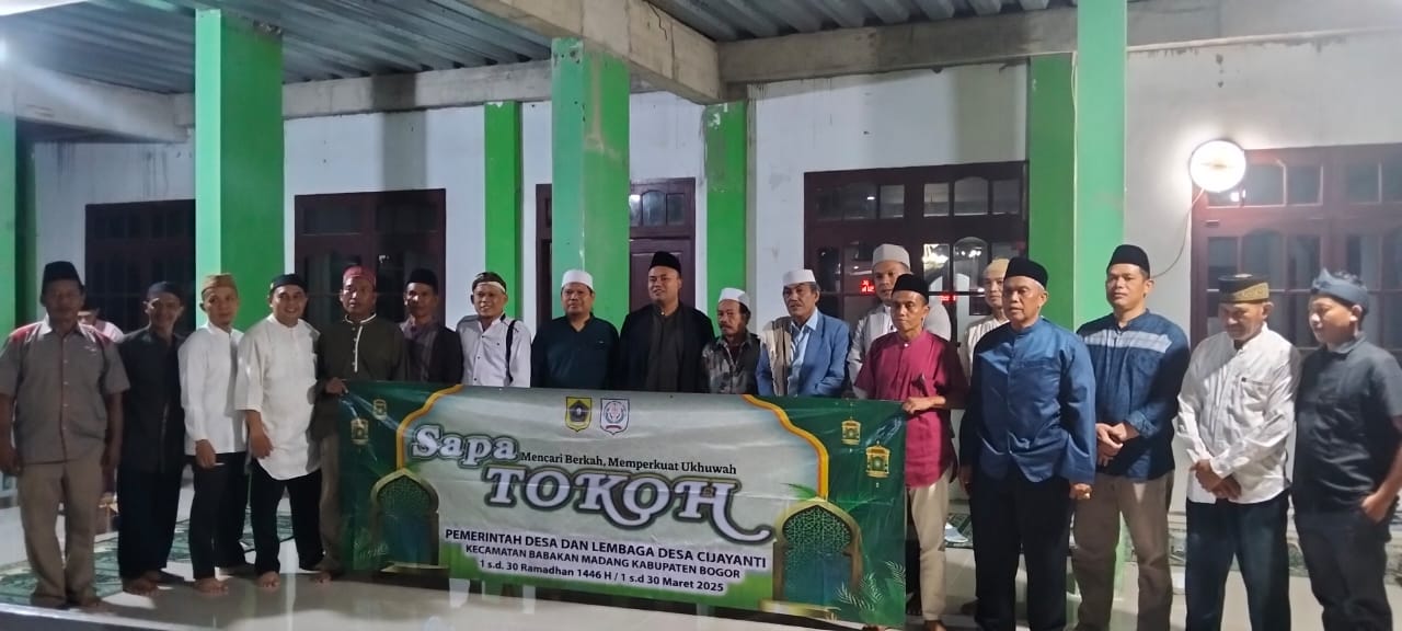 Pemdes Cijayanti Sapa Tokoh, Ulama dan Masyarakat