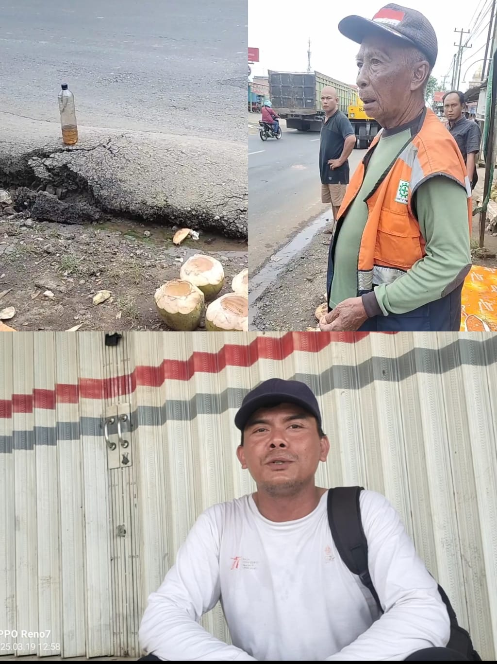 Proyek Tambal Sulam Ruas Jalan Nasional Lampung Utara Amburadul Diduga Dikorupsi Berjamaah