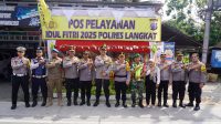 Kapolres Langkat Cek Exit Tol Pangkalan Brandan dan POS YAN, Pastikan Kesiapan Personel Operasi Ketupat Toba 2025