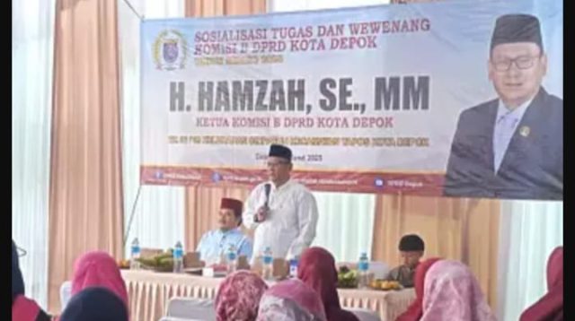 Hamzah Anggota DPRD Gelar Sosialisasi Tugas, Pokok dan Fungsi Komisi B