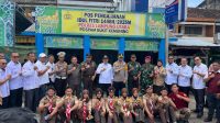 Pastikan Pelayanan Optimal, Kapolres Lampung Utara Bersama Forkopimda Kunjungi Pos Pam Ops Ketupat Krakatau Bukit Kemuning