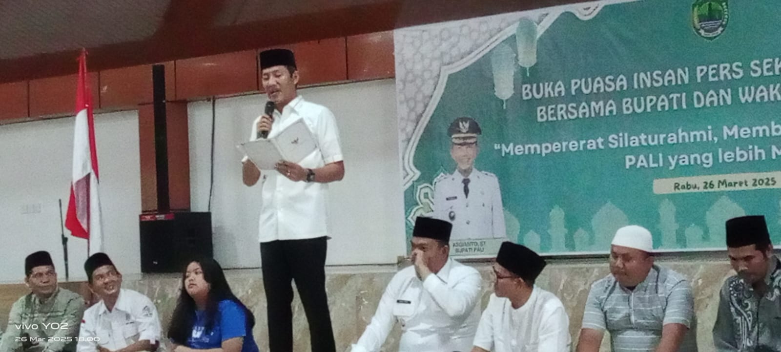Pemerintah Kabupaten Penukal Abab Lematang Ilir Gelar Acara Berbuka Puasa Bersama Insan Pers