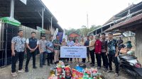 Untuk Meringankan Beban Korban Kebakaran Pemerintah Desa Air Itam Salurkan Bantuan Sembako