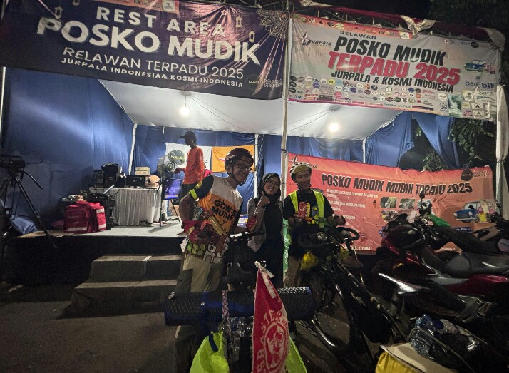 Wow!!! Pria Asal Kebumen, Mudik Dari Jakarta Menggunakan Sepeda