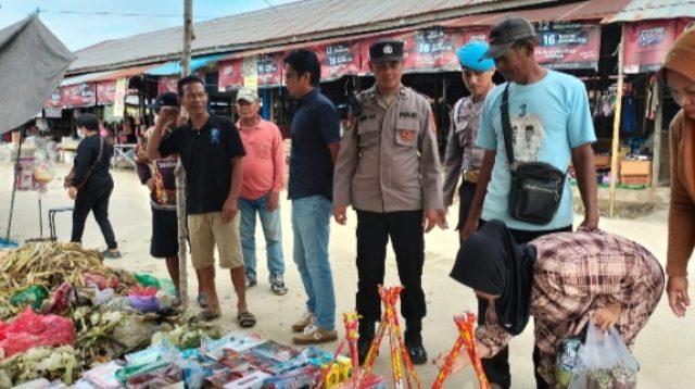 Cegah Gangguan Kamtibmas polsek Babulu adakan giat patroli Dialogis ke Sejumlah Titik Rawan
