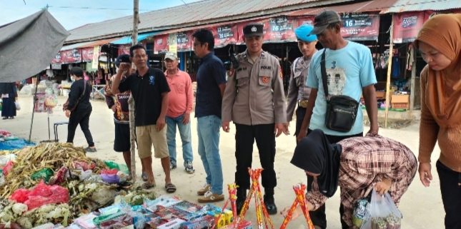 Cegah Gangguan Kamtibmas polsek Babulu adakan giat patroli Dialogis ke Sejumlah Titik Rawan