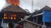 Si Jago Merah Mengamuk, Satu Buah Rumah Semi Permanen Ludes Terbakar