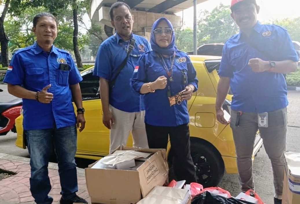 Indahnya Kebersamaan, PWI Jakarta Utara Bagikan Takjil