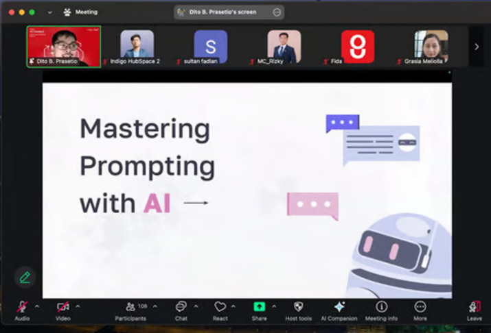 Telkom Indonesia Dorong Literasi AI untuk Tingkatkan Efisiensi Bisnis