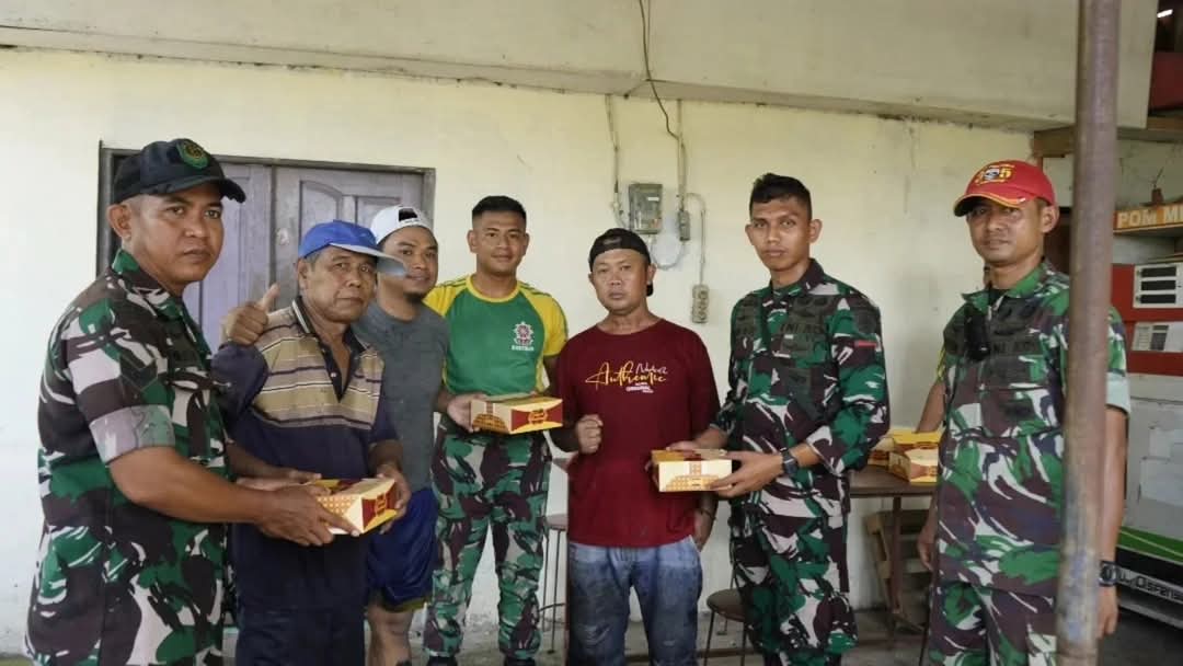 Karya Bhakti yang digelar Yonif 305/Tengkorak Kostrad bersama masyarakat Desa Sukaluyu
