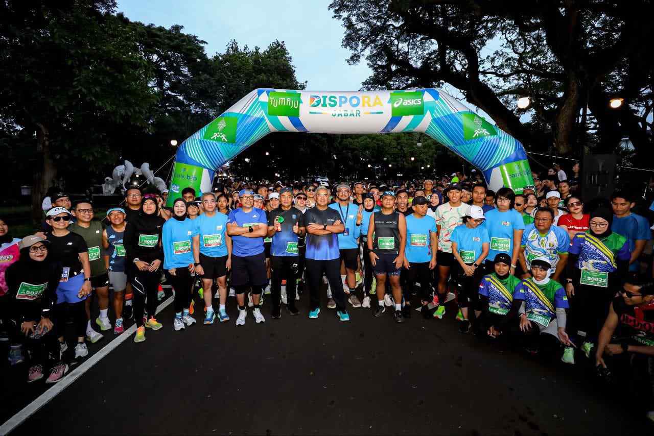Lepas dan Ikuti Yumaju berLeBarun bersama ASICS 2025, Wali Kota Bandung: Ciptakan Kota “Enakeun” untuk Pelari