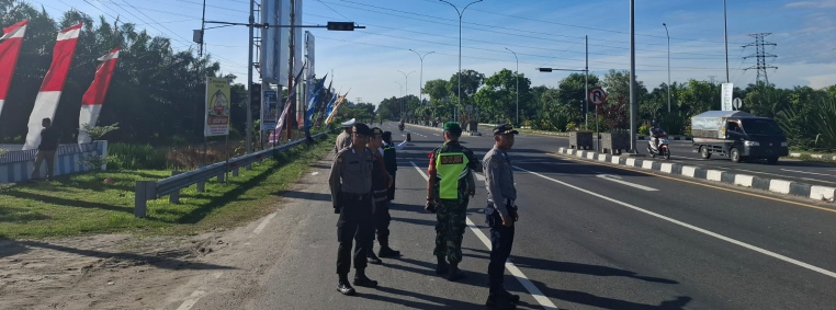 Arus Balik Ramai Lancar!Pos Pelayanan Sei Karang Siap Layani Pemudik 24 Jam