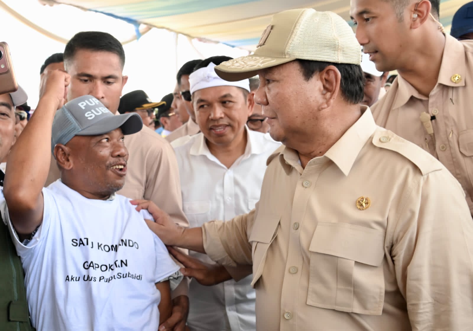 Gubernur Dedi Mulyadi Dampingi Presiden Prabowo Panen Raya Padi Serentak di Majalengka