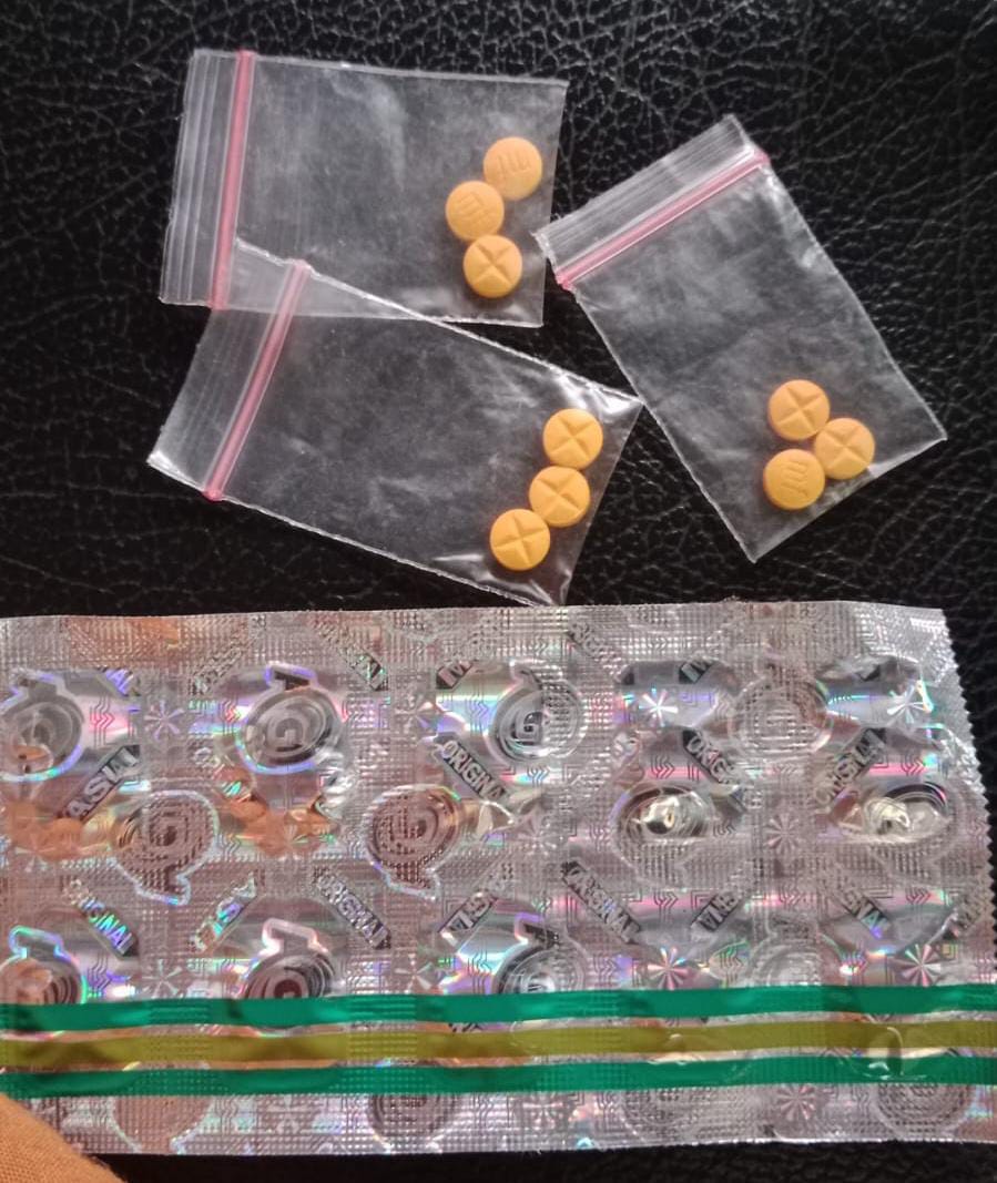 Tim Polsek Cikarang Utara Grebeg Penjual Obat Tipe G Tramadol dan Eximer di Kampung Pelaukan