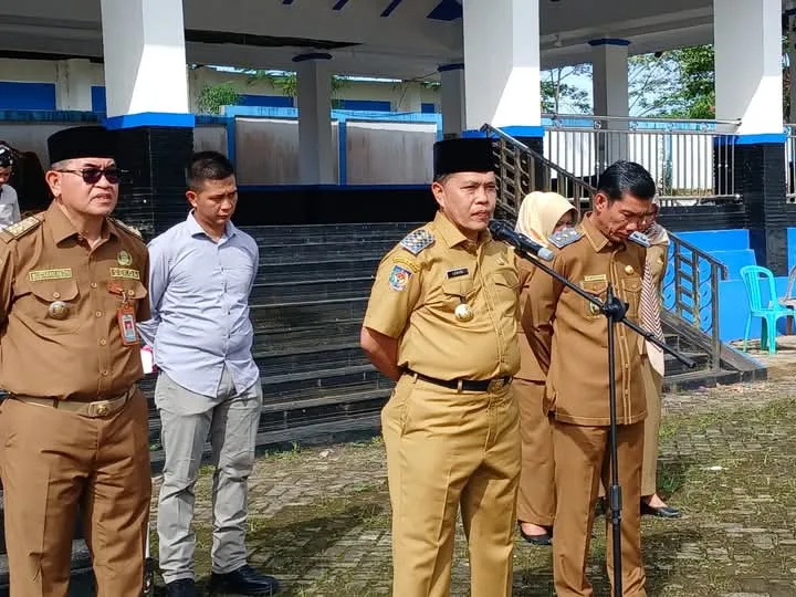 Usai Lebaran Idul Fitri 1446 H, Pemkab Lebong Lakukan Apel Gabungan Dan Dilanjutkan Halal Bihalal