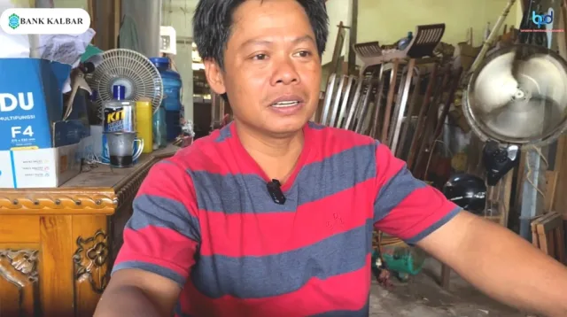 Mebel Ahmad Busro Tumbuh Pesat Berkat Dukungan Bank Kalbar