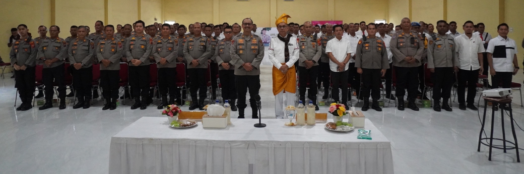 Kapolres Langkat Sambut Kunjungan Kerja Komisi III DPR – RI,Dr Hinca Panjaitan
