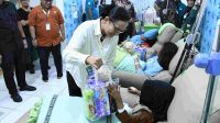 Bakti Sosial Kajati Jabar Bersama  Kajari Purwakarta Sambangi SLB dan  Anak  Penderita Thalassemia RSUD Bayu Asih