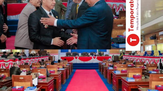 PJ Bupati Empat Lawang Fauzan Hadiri Rapat Paripurna DPRD Kabupaten Empat Lawang