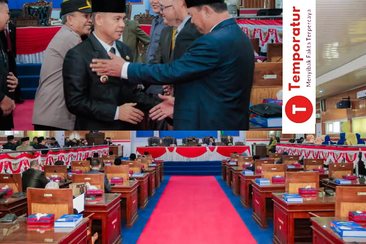 PJ Bupati Empat Lawang Fauzan Hadiri Rapat Paripurna DPRD Kabupaten Empat Lawang
