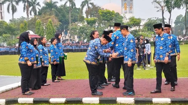 Penantian PPPK Sekabupaten Bogor Untuk Dilantik, Akhirnya Terlaksana Dilapangan Tegar Beriman