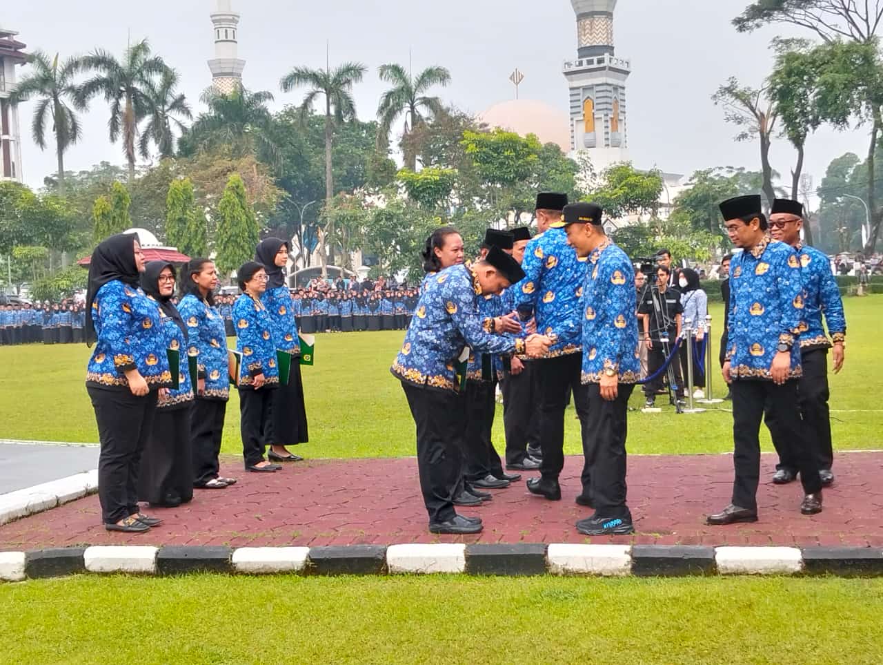 Penantian PPPK Sekabupaten Bogor Untuk Dilantik, Akhirnya Terlaksana Dilapangan Tegar Beriman