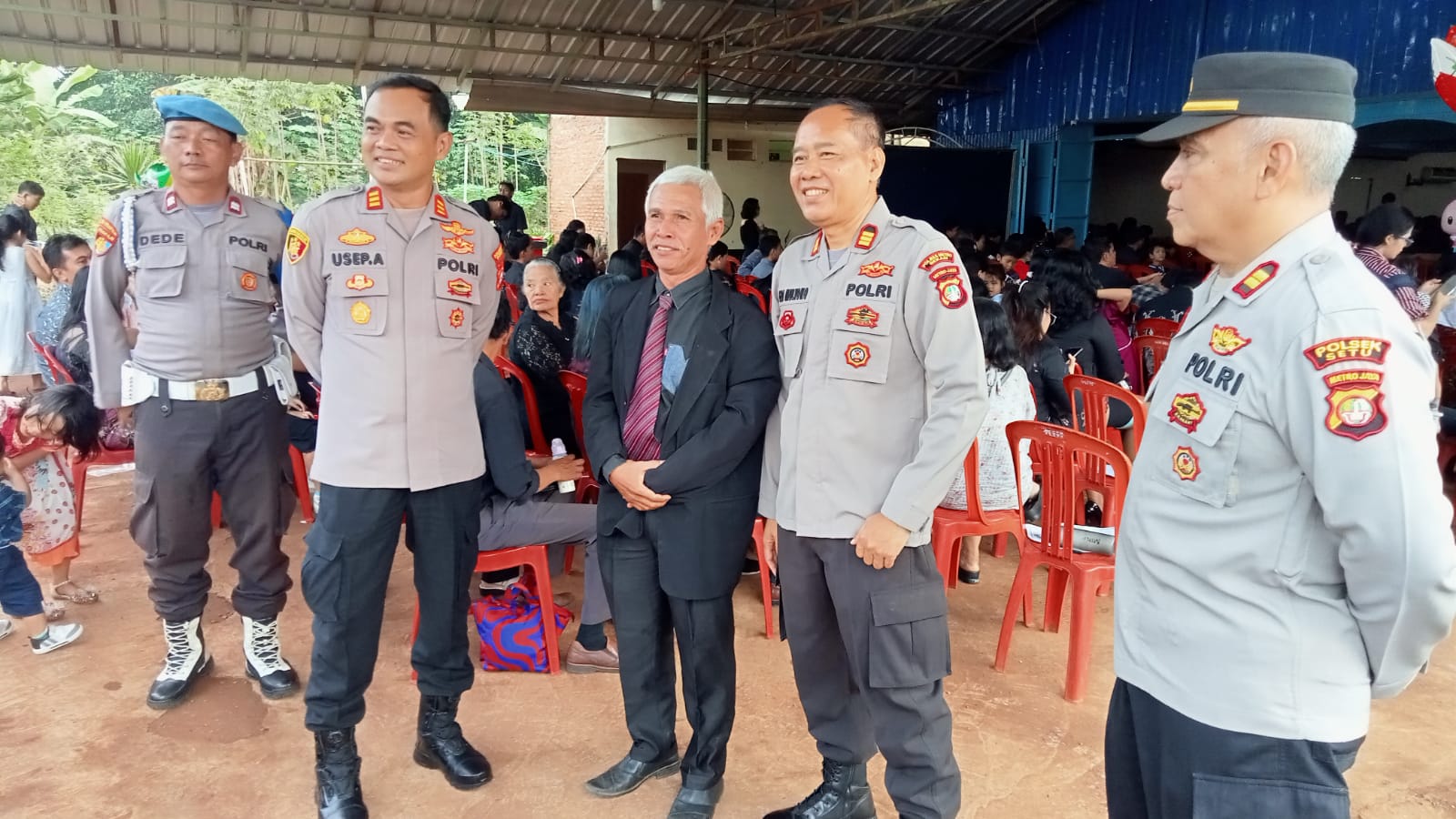 Kapolsek Setu Gelar Pengamanan Peringatan Wafat Isa Almasih Berikan Rasa Aman Saat Peringatan Jumat Agung